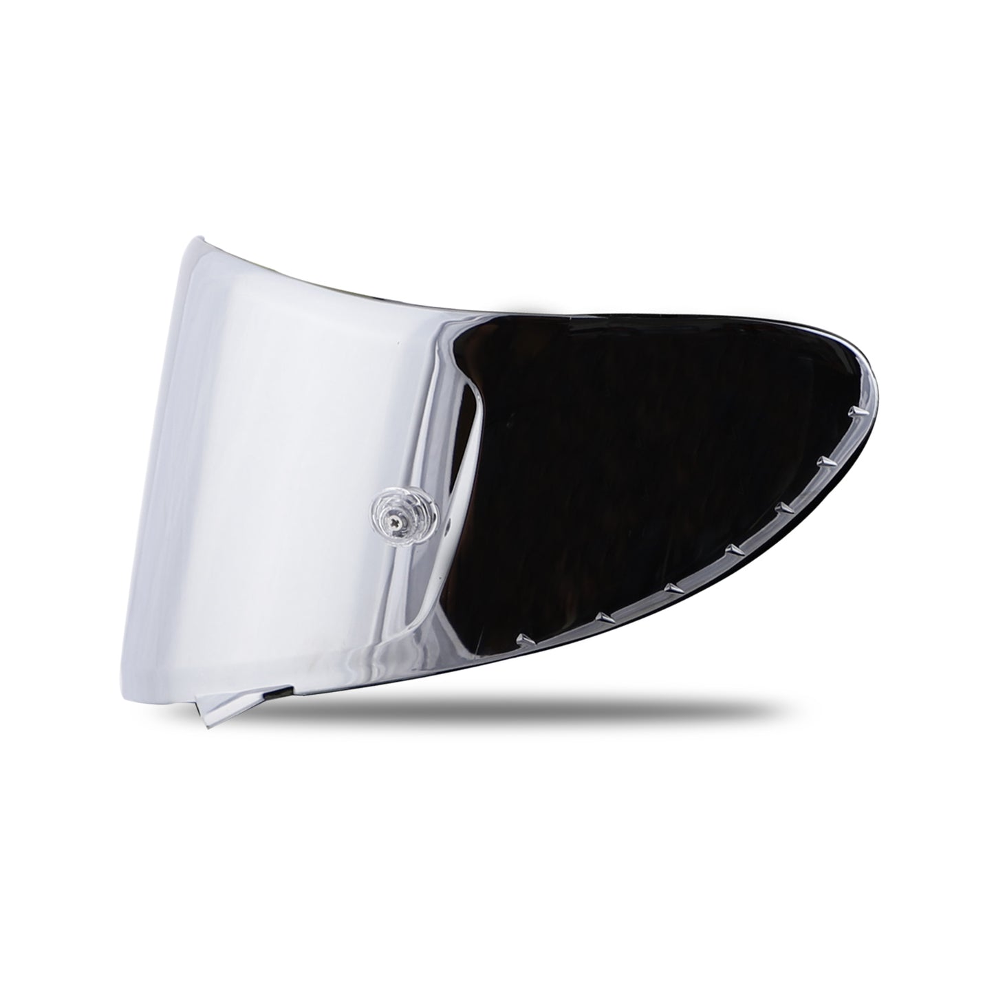 Steelbird SA-2 Helmet Visor Compatible for All SA-2 Model Helmets (Anti Fog Chrome Silver Visor)