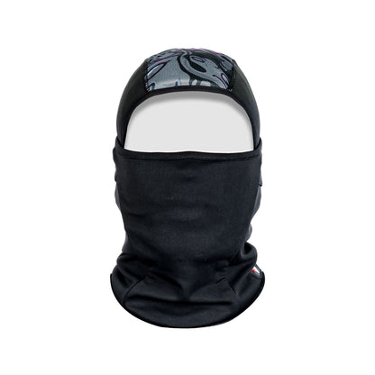Steelbird Sarchu 1.0 Printed Balaclava Most Suitable for Motorcycling, Running, Sports, Head and Face Cover (Grey)