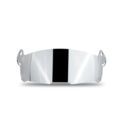 Steelbird SB-51 Helmet Visor Compatible for All SB-51 Model Helmets (Chrome Silver Visor)