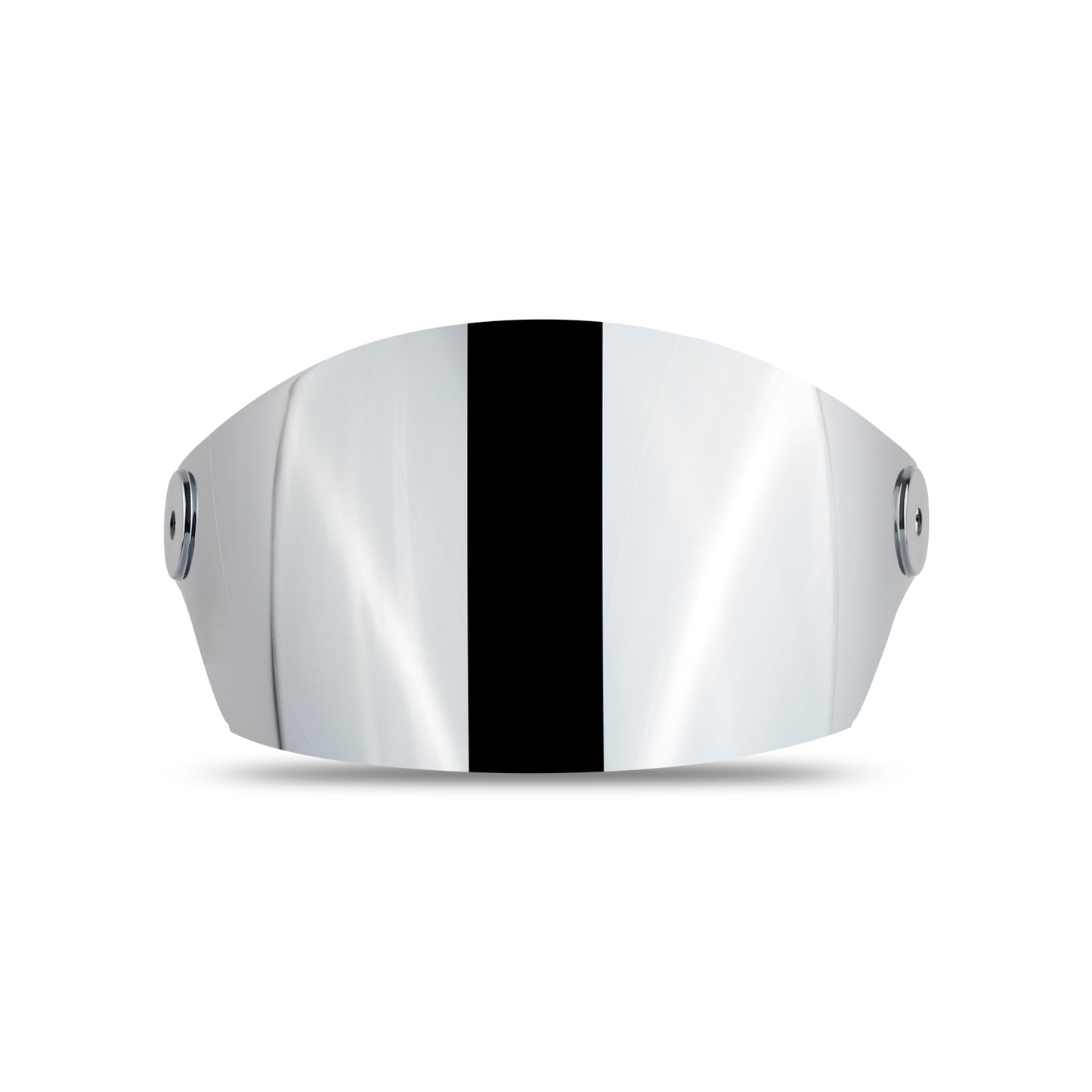 Steelbird SB-29 Helmet Visor Compatible for All SB-29 Model Helmets (Chrome Silver Visor)