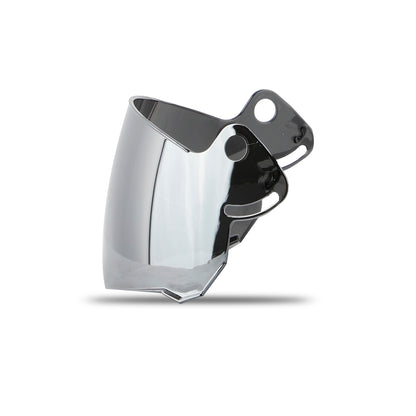 Steelbird SB-51 Helmet Visor Compatible for All SB-51 Model Helmets (Chrome Silver Visor)