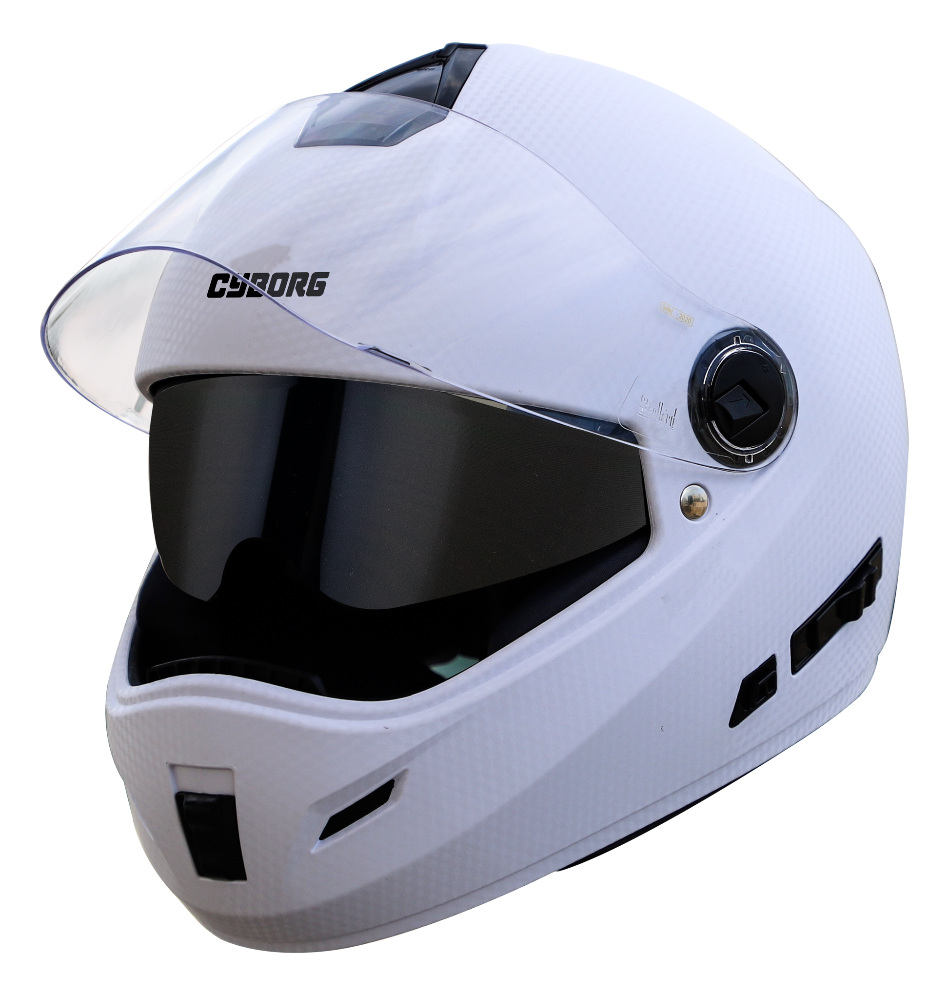 Steelbird white best sale helmet