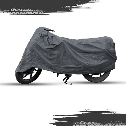 Steelbird Bike Cover GT Racing UV Protection Water-Resistant & Dustproof (2X2 Grey), Bike Body Cover with Carry Bag