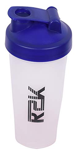 R2K Sport Protein Shaker/Gym and Water Bottle, 700ml (Blue)