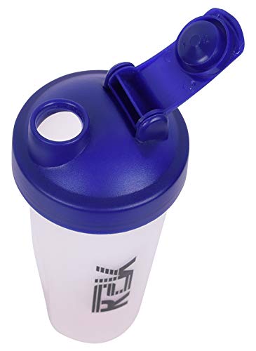 R2K Sport Protein Shaker/Gym and Water Bottle, 700ml (Blue)